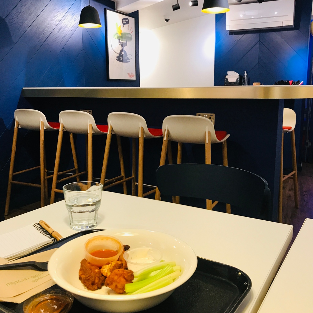 Did you know that we take orders for food for those long meetings, late nights,  'Fast food Fridays' ?

We can create platters of sandwiches, or whatever your choice of food is - like these buffalo chicken wings 😋 - ready for collection.