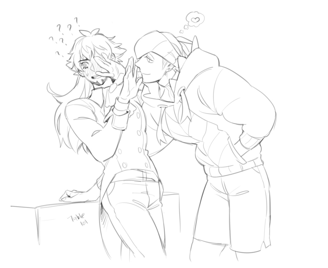 reposting some kbdn stuff from my side account (i'll finish some of these one day i swear 😭)