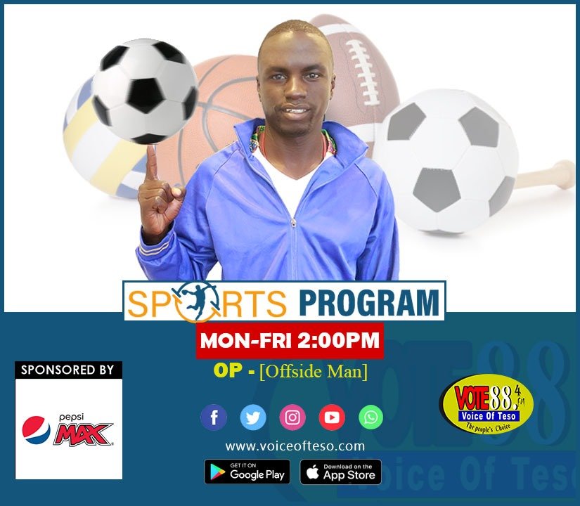 voice_of_teso's tweet photo. Join the #SPORTS_PROGRAM for the best analysis of the sports stories around the globe 🌍🌎

Powered by @PepsiMax

Drop your question /Comment now....... https://t.co/WoiKHRHPyn