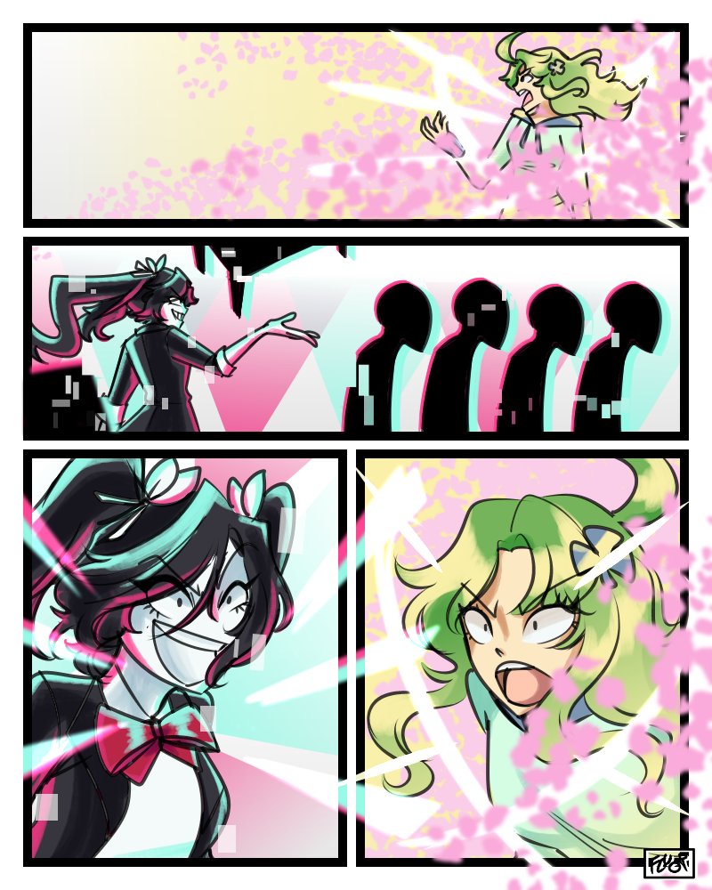 here's some more textless pages i made for that "rewrite" 