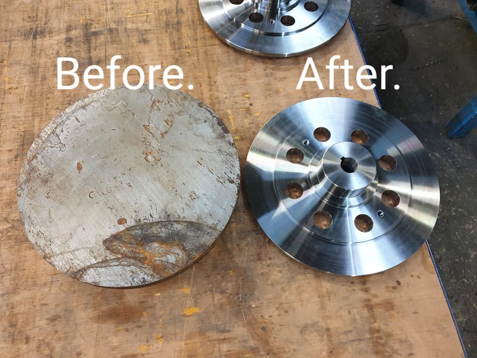 Abbey_EngCon's tweet photo. 𝗕𝗘𝗙𝗢𝗥𝗘 ➡ 𝗔𝗙𝗧𝗘𝗥

Amazing work from our Machine Shop.

We provide only the 𝘽𝙀𝙎𝙏 quality at the highest standard.

Visit our website for all your Machining needs.

https://t.co/jZ5ToErmLn

#cnc #machine https://t.co/3gsuDeJalO