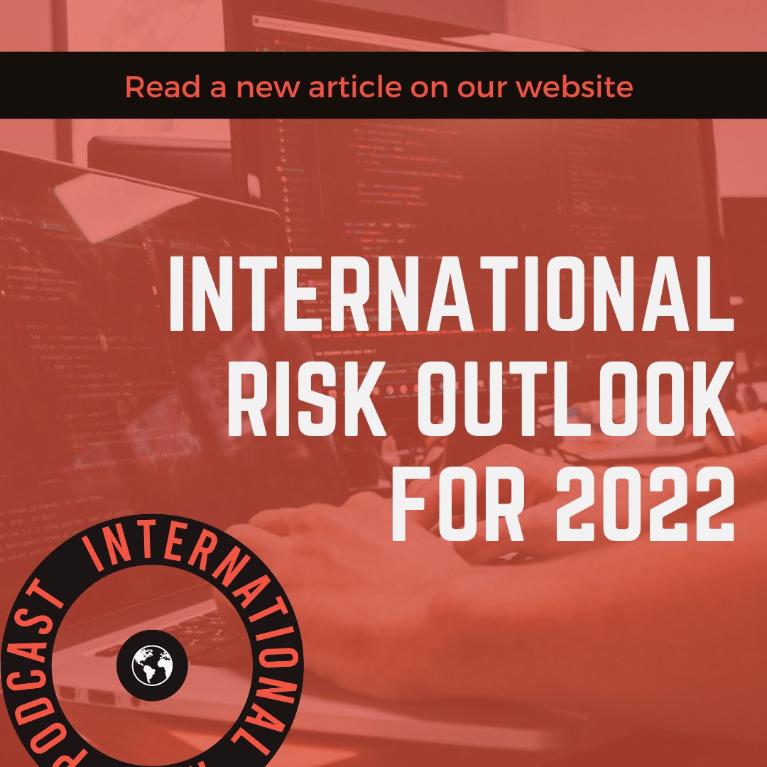 A new year brings us new information about risks across different industries. Read our International Risk Outlook: buff.ly/3qzEPZf 

#risk #riskmanagement #cybersec #cybersecurity #cybersecuritytips #cybersecuritynews #cybersecurityawareness #politicsnews #geopolitics