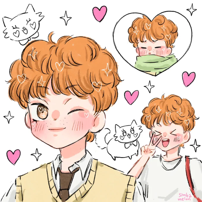 (oc) ออสตินกับจุ๊บจิ๊บ 🤏🏻 