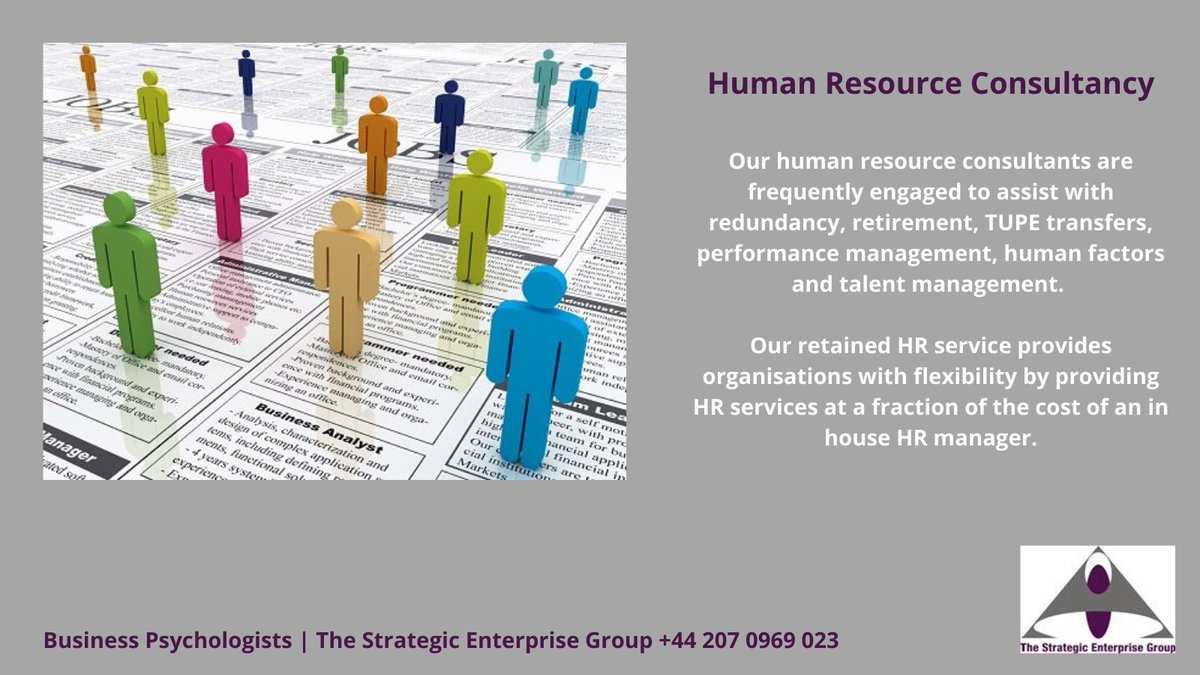 DrHorsford's tweet photo. Human Resource Consultancy - Get in touch for more details
#humanresources #hr #retainedhr #performancemanagement #talentmanagement https://t.co/E8fHd4lJwJ