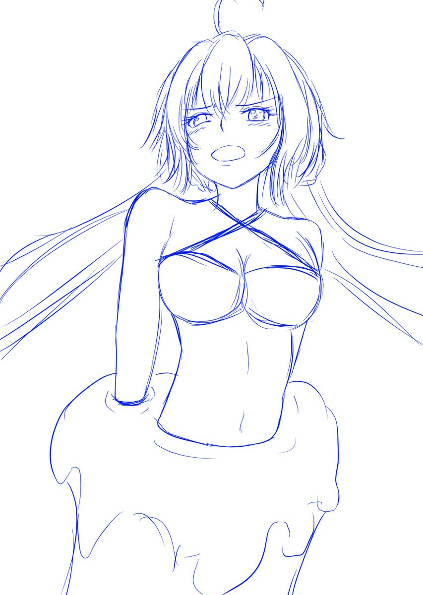 次描く予定のラフです。 