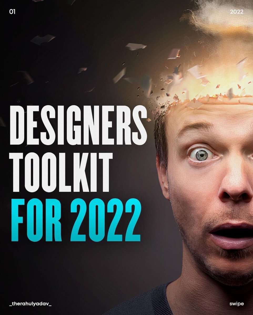 AJ_Ayanbisi's tweet image. Designers Toolkit For 2022. 

A thread! 🧵👇🏾 (UX/UI)