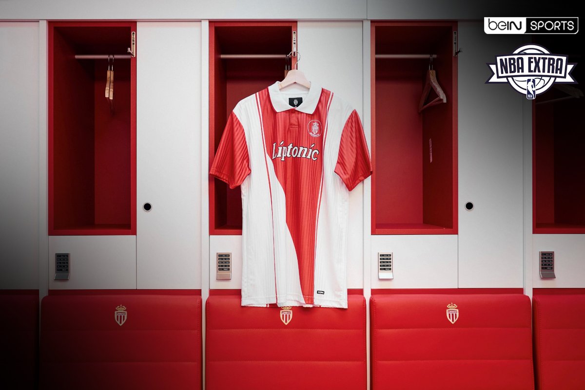 [🎁 CONCOURS #NBAExtra] 
🤩 Le joueur de l'<a href="/AS_Monaco/">AS Monaco 🇲🇨</a>, <a href="/atchouameni/">Tchouameni Aurélien</a> est avec nous ce soir pour suivre le #MLKDay !

🔁 RT pour tenter de gagner le maillot collector monégasque de 96/97 !
👉 Follow <a href="/NBAextra/">NBAextra</a> pour jouer 

📺 Suivez tous les matches dès 18H15 sur beIN SPORTS 3 !