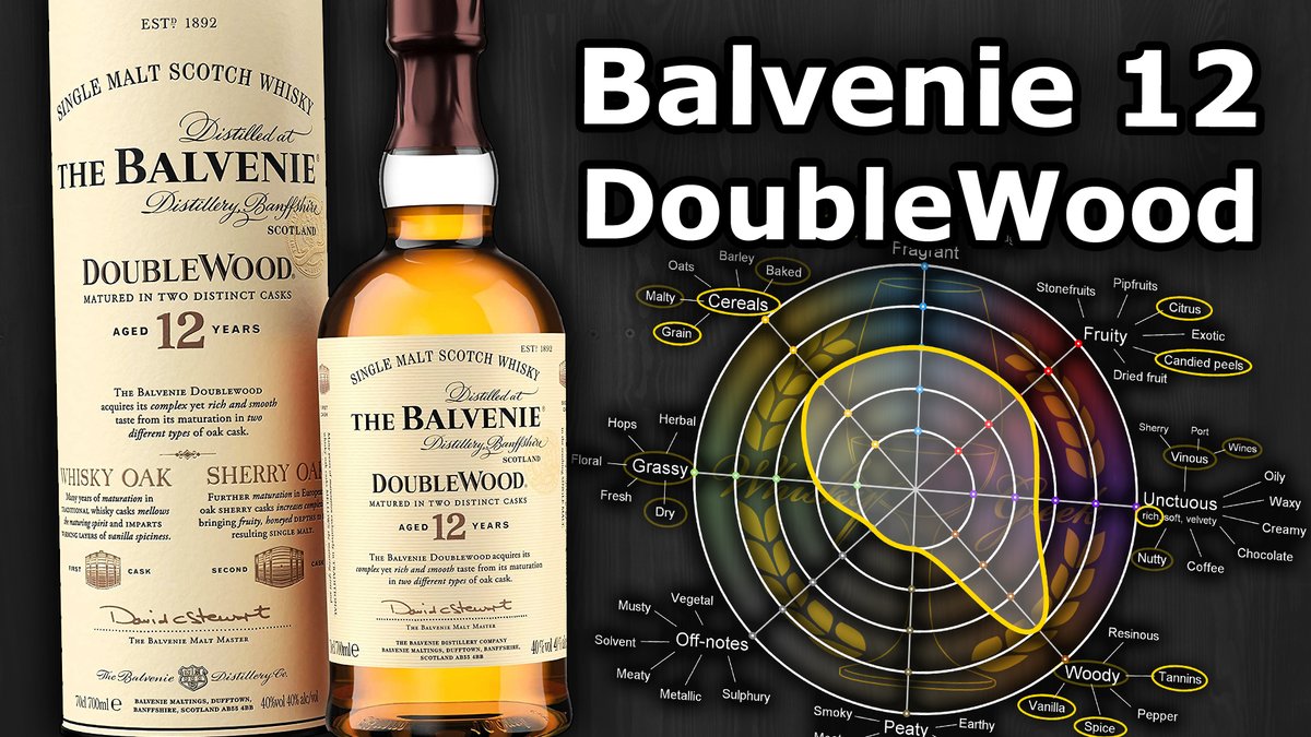 youtu.be/QPbHBc1MXvE

6th best selling single malt Scotch in the world, Balvenie know their value and don't under-price themselves. This 12 year old is the entry point to their core range but it will still set you back ~£40, is it worth it?