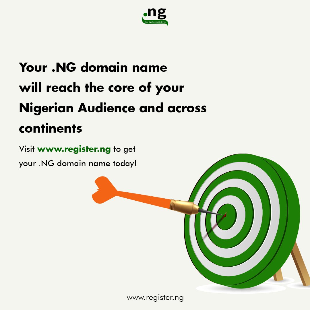 niraworks's tweet photo. Audience classification and targeting are crucial to goal attainments online. 

Hence, as a business owner in #Nigeria and other #African countries, you need to identify with your #audience through a #country code top-level domain. .. https://t.co/C6VtWFktXM