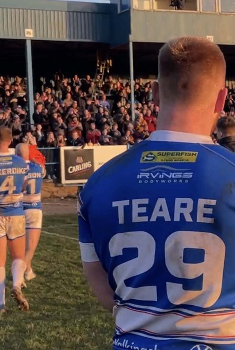WorkingtonTown's tweet image. Congratulations to Curtis Teare who made his Town debut yesterday 🔵⚪️
