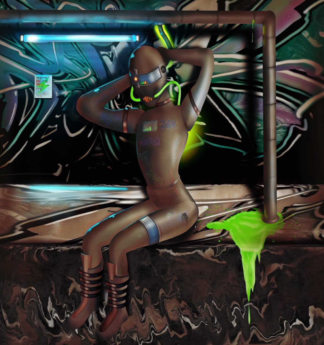 Gm frens, I love to show you my newest work of my „Artificial words“
collection.  

„Recharge“
1/1 - 4396 x 4096px
0.19 $ETH

„I love to create art, I am here longterm and I will add more  ongoing. You won’t regret to invest in me and my art“ 🥰🤗

opensea.io/assets/0x495f9…

#nft