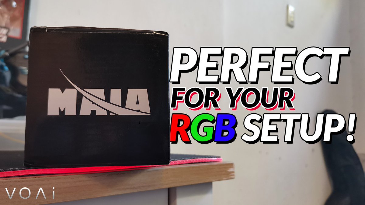 idlejoewen's tweet photo. Improve your desk setup with the MAIA RGB Mouse Pad, the cheapest RGB mouse pad out there.
Check out my Unboxing and Review here:
https://t.co/tqkq9ouWJo
#VlogsofanIdle #RGB #RGBMousePad #rgbpc #rgbsetup #desktop #desksetup #rgbgaming https://t.co/cFi3AI9F80