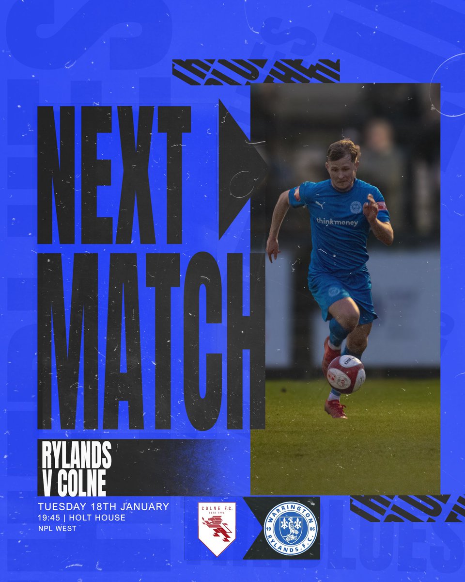 rylandsroundup's tweet photo. Coming Up

@RylandsFC are back in action as they play in their rearranged fixture against @Colne_FC.

#WeAreRylands #RylandsRoundUp

[ 🖌 @WillPoole19 ] https://t.co/yWxbptFuUs