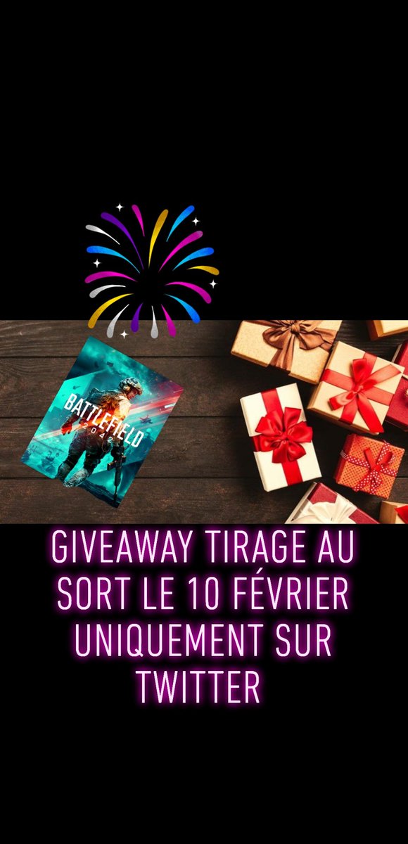 thorgardtv's tweet photo. Toi aussi essaie de remporter battlefield 2042 

Pour participer :
Retweet 
Commente 
Like le Twitter briseurtv et la page twitch ( lien dans ma biographie) 
#Concours
#TwitchStreamers #twitch #Giveaway #Battlefield2042 #streamer #gorillagaming 
#StreamersConnected #streaming https://t.co/xwnQwSzNrD