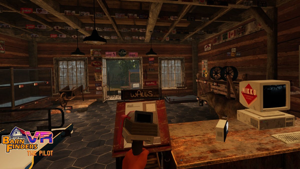 dualitygames1's tweet photo. Barn Finders VR: The Pilot will launch on Steam on 25/01/2022! ๐ฎAdd your VR pawnshop to the wishlist to be informed! ๐ฅฝ
๐ https://t.co/LXidnJDI5T
#BarnFinders #BarnFindersVR #Steam #SteamVR #VR #virtualreality #Steam #PC https://t.co/8gnKvV65ok