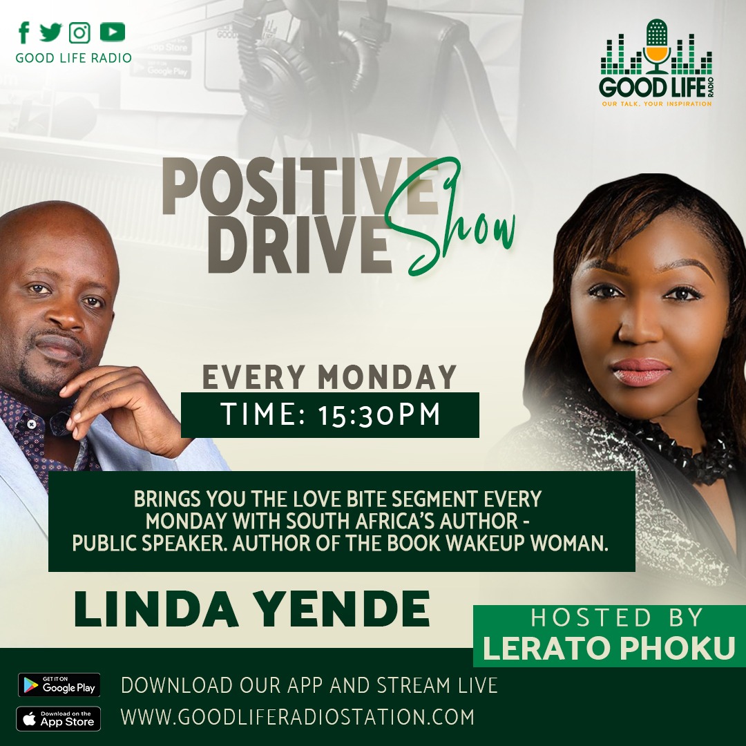 lerato_phoku's tweet photo. It's Love Monday on #positivedrive @goodlife_radio with our resident Love Dr  Linda Yende.
Be part of the conversation on https://t.co/hnWqLsOUgd 
Send us a VN on 060 3487 132
Or call us on 064 8962 911
Today's Topic is; why did you ignore the signs? https://t.co/1Yv1HR3D03
