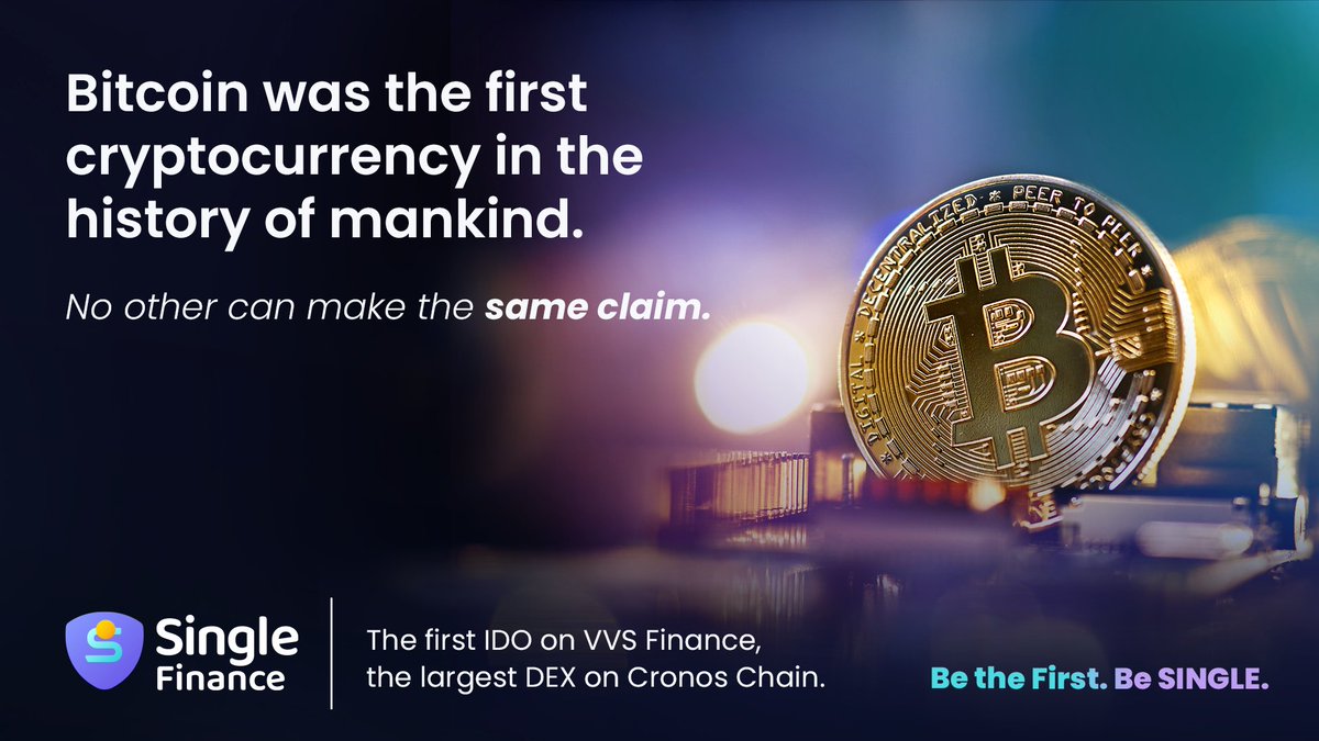 single_finance's tweet photo. 🥇 1st IGO project on @VVS_finance.
 
We create.
And transform🔥

Be the First. Be $SINGLE. https://t.co/mZITJyIvvG