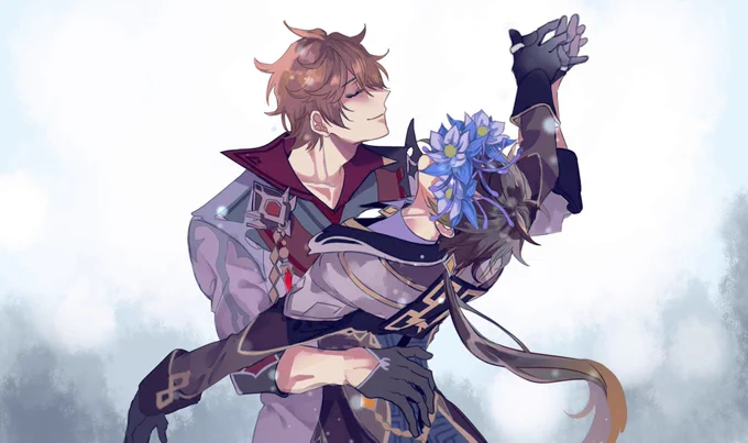 [ネクロの花嫁]
I miss drawing my ships 🤧
Ref song : https://t.co/cbiiQKvZng

#タル鍾 #TartaLi #公钟 