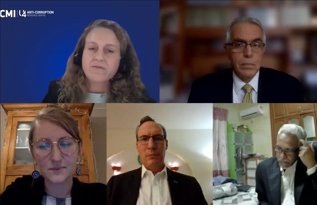 U4_ACRC's tweet photo. In our recent expert panel for #CoSP9, we discussed what the mandate of a Special Rapporteur on Anti-Corruption could look like.

The video and summary blogpost are now online. 👉https://t.co/BAXfDRGbGO

Many thanks to our co-host @CCPR_Centre and to our speakers! https://t.co/XRBpV2g7SE