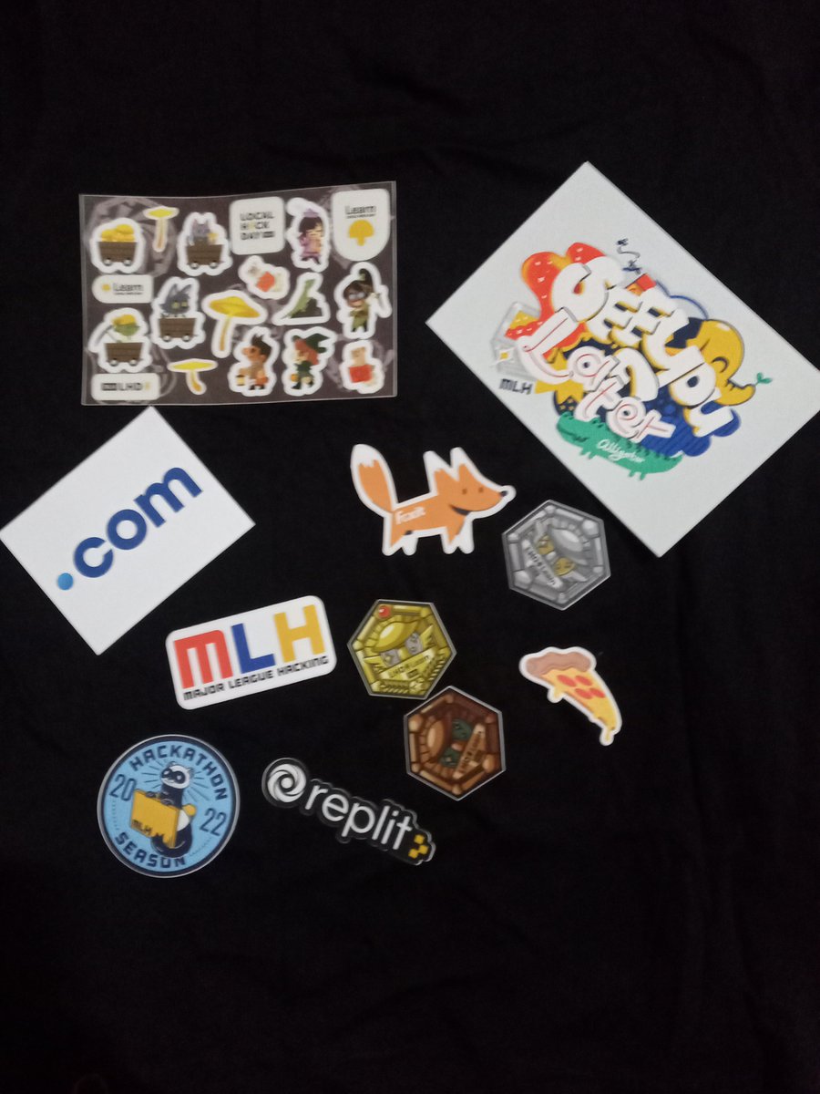 Yamini72957296's tweet image. Forgot to share with you all that I received my MLH Local Hack Day Learn Swag recently!
So happy 😍
Thank you @thisisryanswift and @mpsiebert 
Loved to have you guys ♥️ most entertaining hosts ever 😂
@MLHacks #LocalHackDay