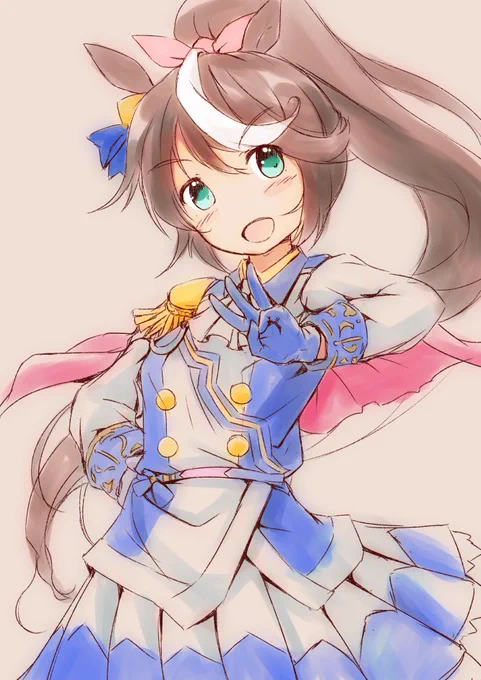 らくがきトウカイテイオー 