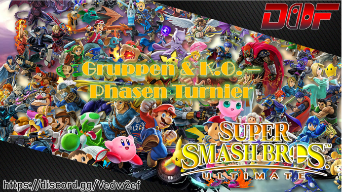 Einladung zu unserem SSBU Turnier !
Am 25.01.22 ab 19:30 Uhr.
Alle Details &amp; Anmeldung am Discord Server: 
discord.gg/6JhnZxbpBZ

#SuperSmashBros #SmashBrosUltimate #SSBU #NintendoSwitch #GermanMediaRT #RetweeetPlease