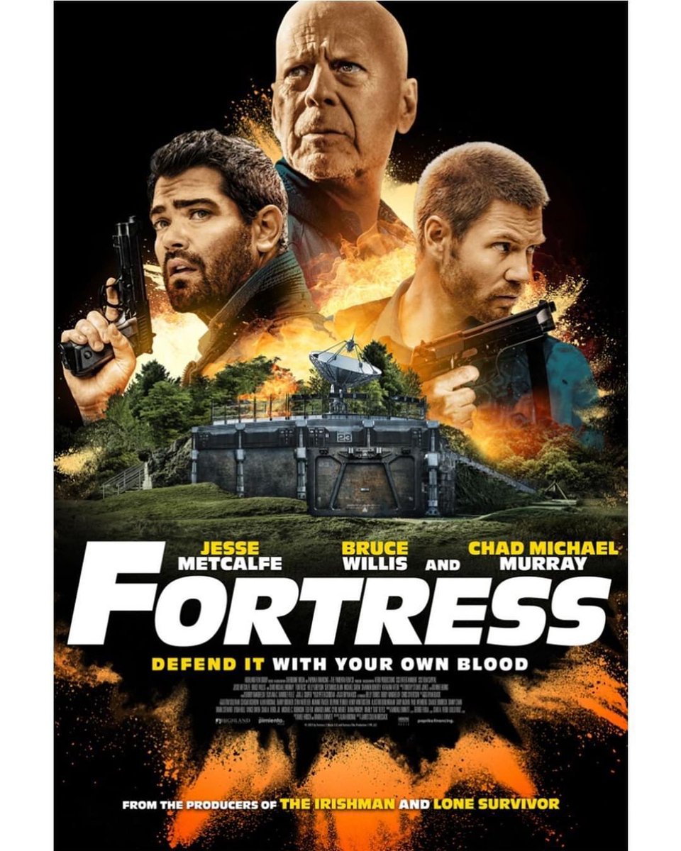 realjessemetcalfe 
New International poster from @HighlandFilmGrp and domestic one-sheet from #GrindstoneEntertainmentGroup for FORTRESS 🔥🔥🔥 Coming soon...