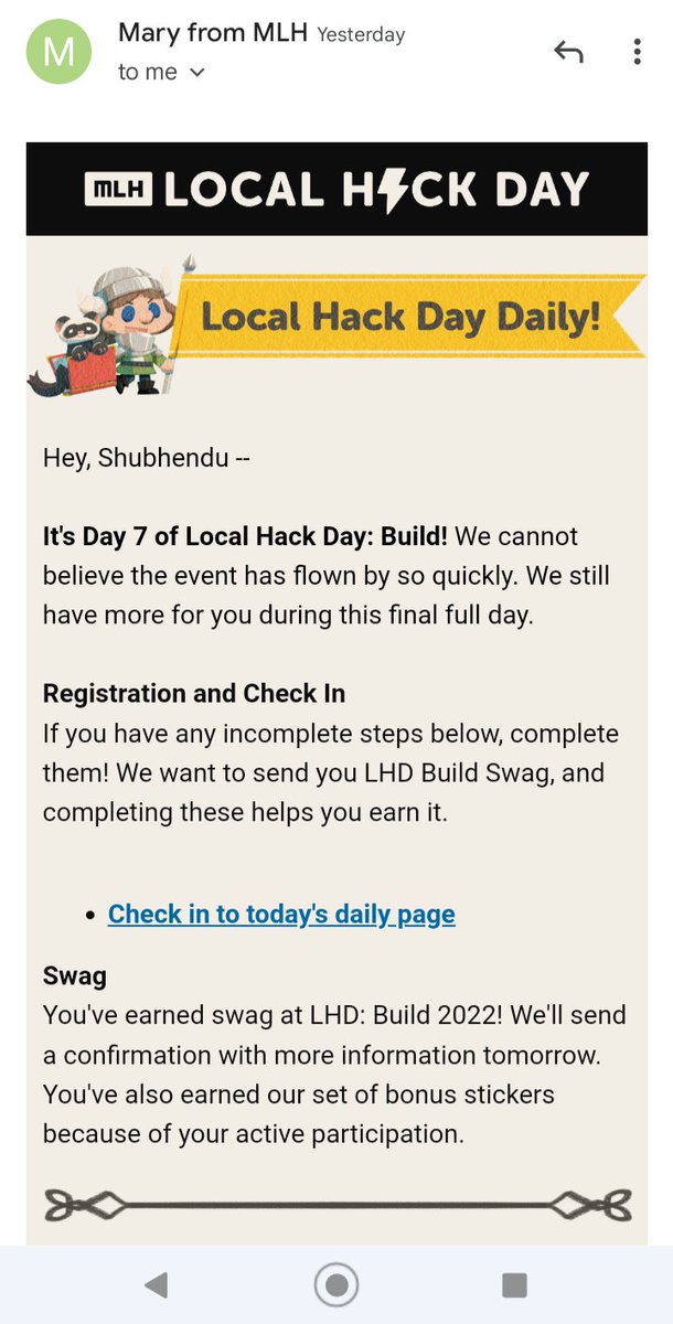 sen_shubhendu's tweet image. Sadly due to time constraints I couldn&apos;t participate  in most of the events but I surely enjoyed the ones I managed to join in 
So in short It was fun!!!!!
#mlh #LocalHackDay