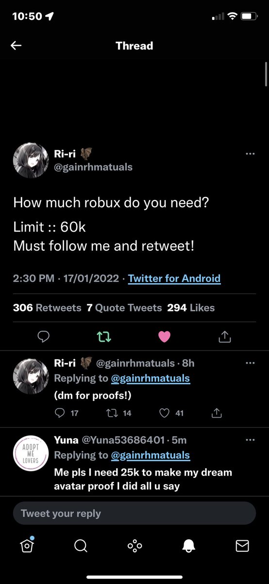 lachlangothard1's tweet photo. @gainrhmatuals Me pls I did all for what you said, I would love to have about 35k robux pls https://t.co/PeIkmECzcy