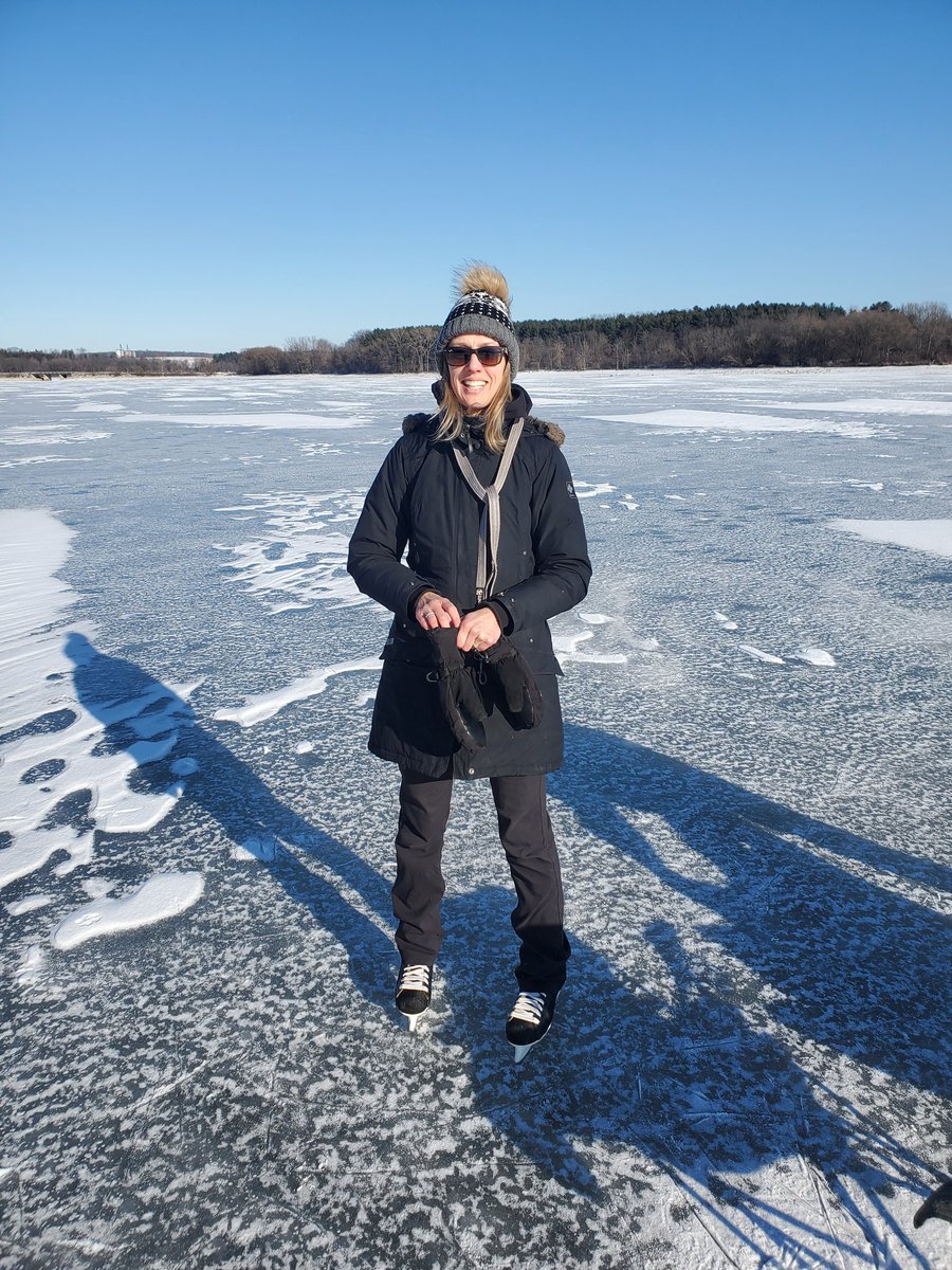 Family skated full length of wildwood lake today.  Not quite Ottawa canal quality ice - but pretty cool nonetheless.   <a href="/WildwoodCA/">Wildwood CA</a>