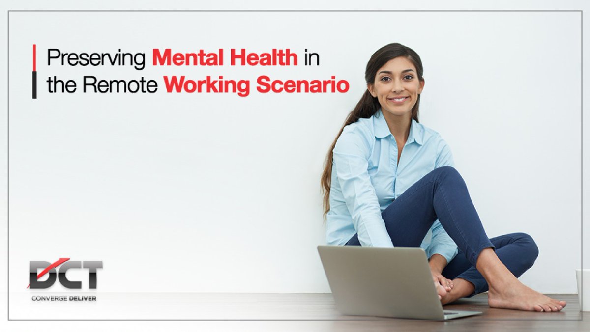 As we head back into another wave of working from home, it's important to keep a check on your mental health every once in a while. Click the link to explore a few ways in which you can establish a self-care routine.

dctinc.com/preserving-you…  

#dctinc #MentalHealthAwareness