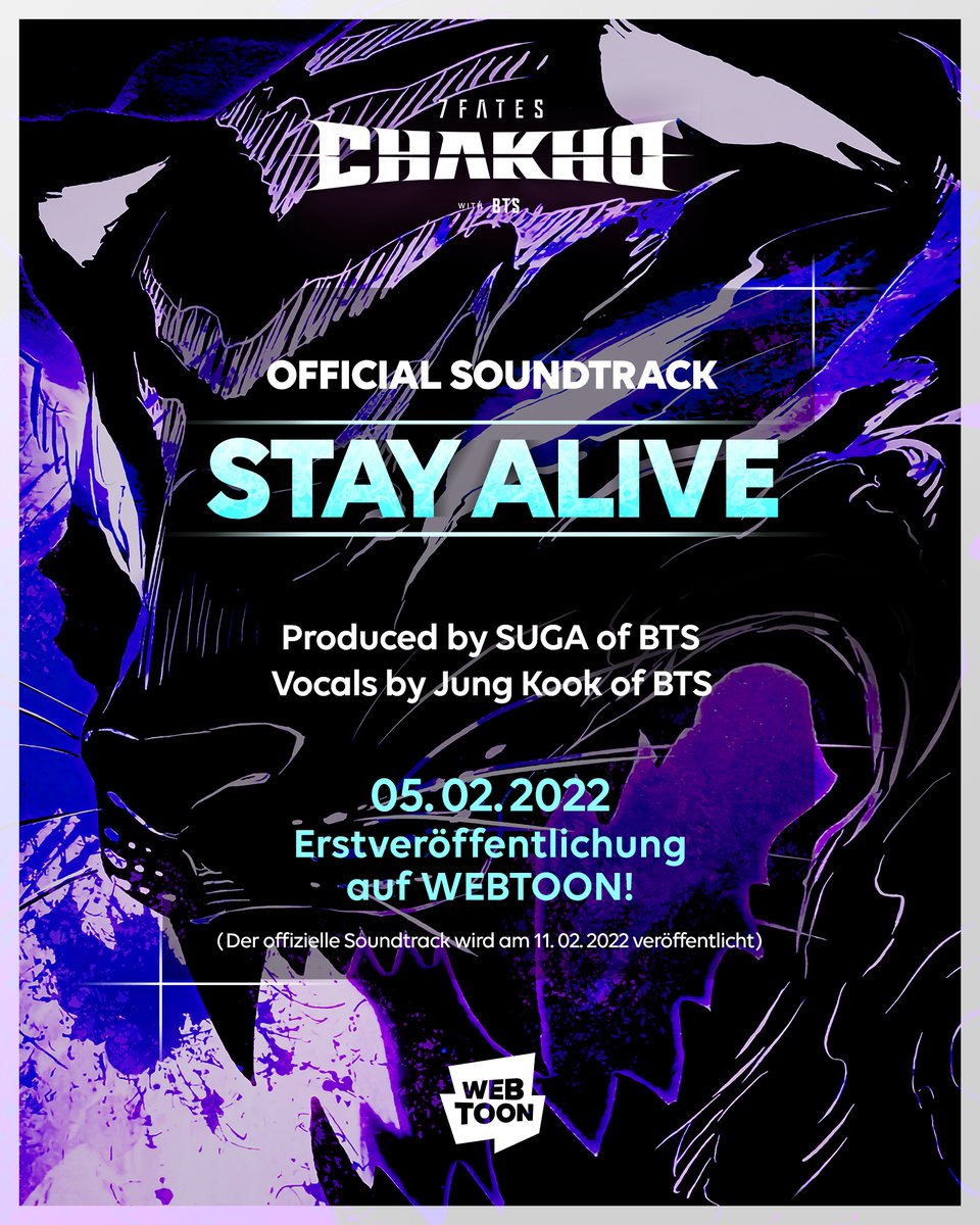 Der offizielle Soundtrack zu ‚7FATES: CHAKHO‘ auf WEBTOON?!

5. Februar 2022 - Erstveröffentlichung exklusiv auf WEBTOON!

👇Klicke hier, um ‚7FATES: CHAKHO‘ zu lesen:
go.webtoons.com/Chakho220114v2

#BTS, #SUPERCASTING_BTS, #webtoonoffiziell, #7FATES_CHAKHO, #CHAKHO, #WEBTOONxBTS