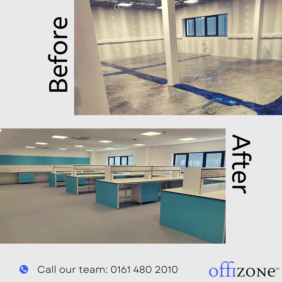 Monday motivation! Our incredible team pulling off these incredible before and afters. If you're in need of someone to bring your space to life, large scale or small, we're here to help! #mondaymotivaiton #transform #officespace #heretohelp