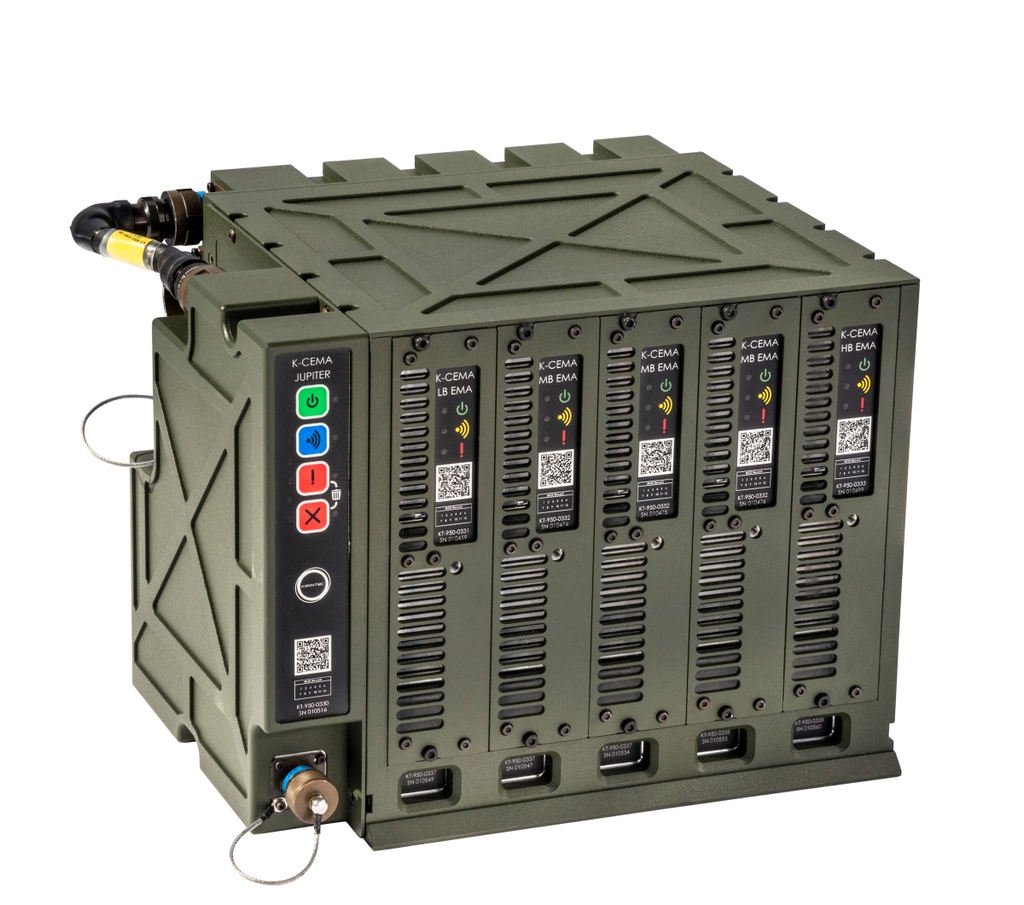 Kirintec's vehicle mounted K-CEMA Jupiter allows users to conduct cyber &amp; electromagnetic activities anywhere in the ElectroMagnetic Environment (EME) between High Frequency and Super High Frequency (initially 20 MHz to 6 GHz). Launched at DSEI 2019. 
#innovate #defence #CEMA