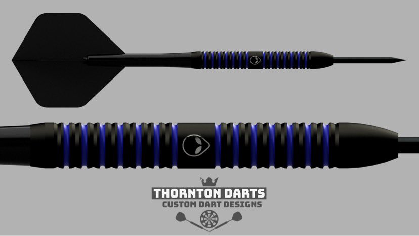 DartsFactory01's tweet photo. Final Design to Finished Product for @MarkADarts 

23g 51mm x 6.4mm 90% Tungsten

Neptune, a dart made with the late Mark Cross in mind with his Niece Chantelle who’s continuing his legacy, Mark had sorted flights for many people in the community, glad to help

What do you think? https://t.co/OZeXQ0bhPK