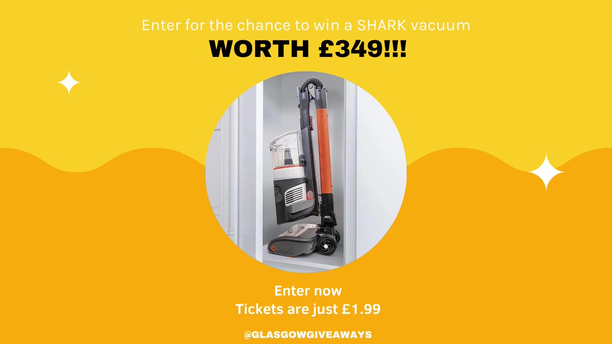 glasgowgiveaway's tweet photo. NEW PRIZE UP FOR GRABS WORTH £349 🚨

If you’re tired of having to clean out your vacuum brushes because they’re always clogged with long hair, this one’s for you!

Enter now:
https://t.co/6SglQOMOc0 

#sharkvacuum #antihairwrap  #contestgram #glasgowcity #glasgowbusinesses https://t.co/2OmBxF4ZUk