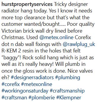 MetexOnline's tweet image. Another great #Corefix job, this time by Hurst Property Services on Instagram! 👍ow.ly/UvHW50HvKpH 

#regram #corefixjobs
