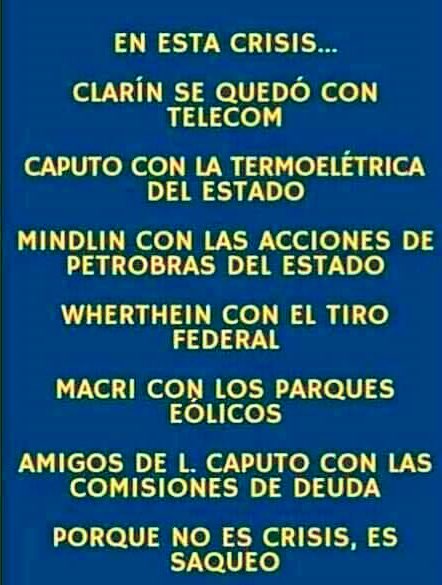 #LaBandaDeMacri 

yo quiero verlos en la justicia y que devuelvan todo lo choreado