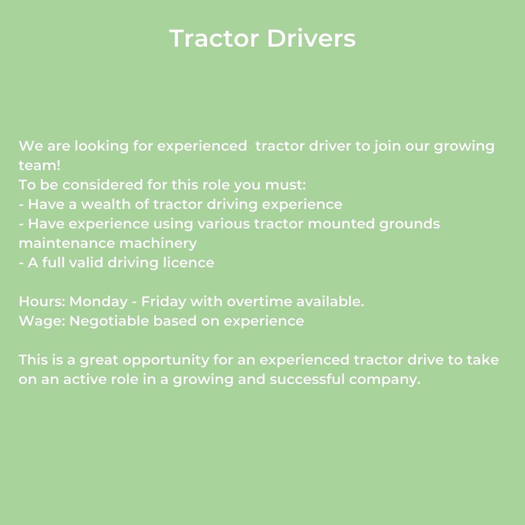 We are recruiting! 🚨

Due to a growth in, we are recruiting for the following roles. If you would like to apply, please email infor@parkwaygroup.co.uk with a full CV or apply directly at:

parkwaygroundmaintenance.co.uk/vacancies/

#jobroles #parkwaygroundmaintenance #fencing #groundmaintenance