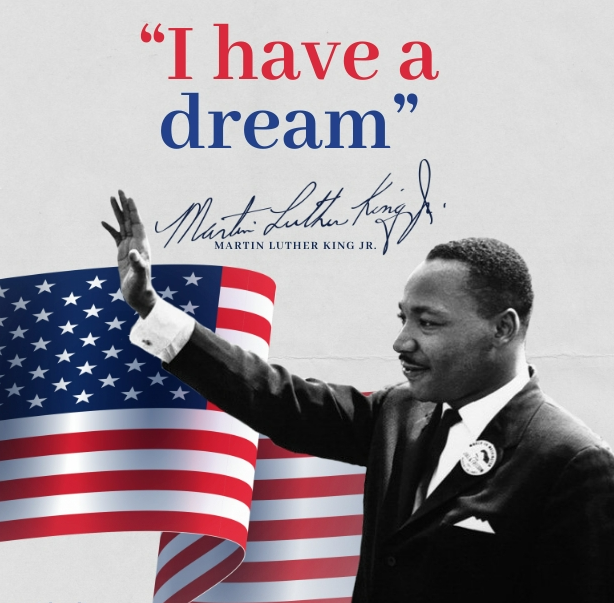 APWonderWoman's tweet photo. I have a dream that one day this nation will up and live out the true meaning of its creed: We hold these truths to be self evident that all men are created equal!      Martin Luther King

The speech made 55 years holds true to this day: All men (and women) are created equal! https://t.co/H99fT2yp9q