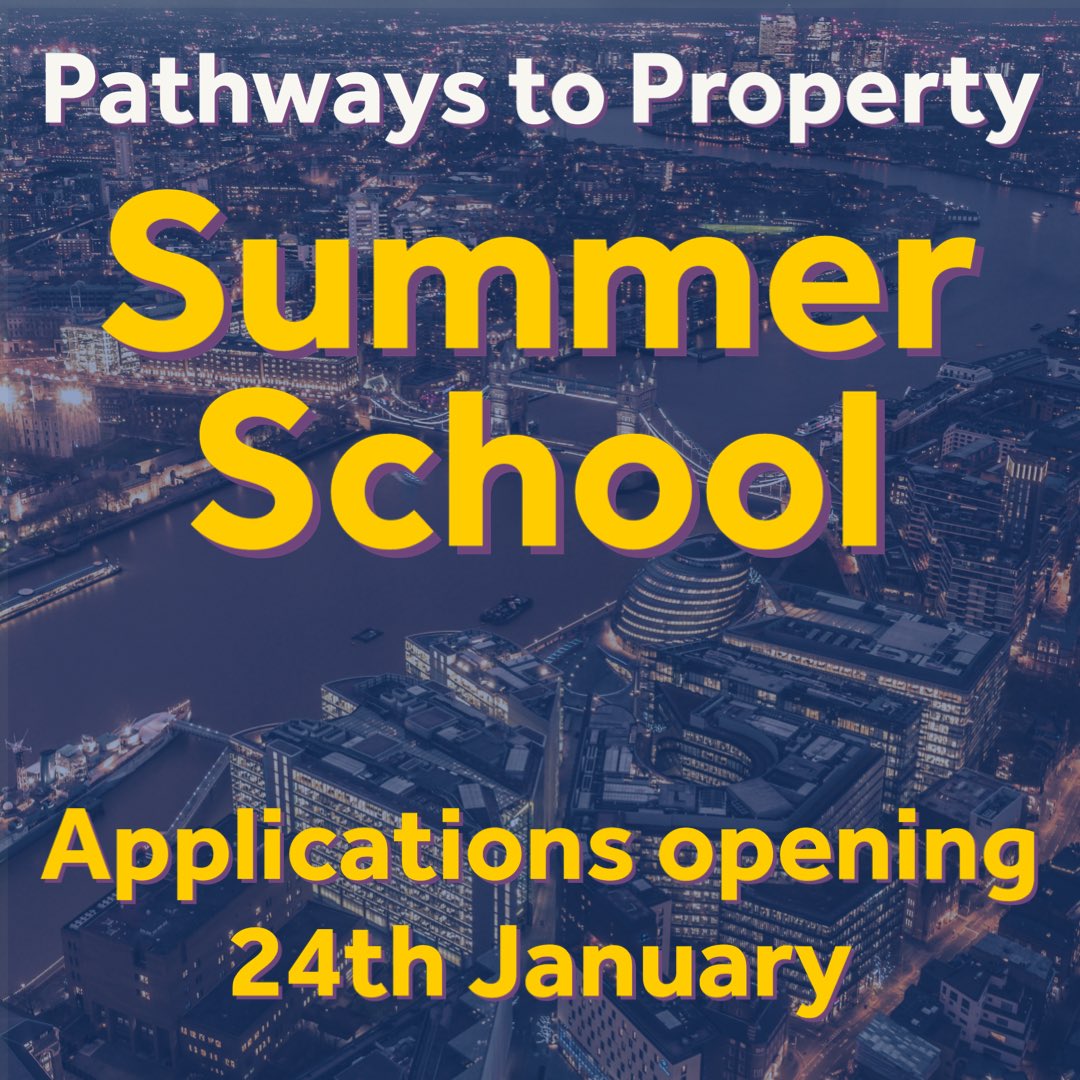 PathsToProperty's tweet photo. Only one week until applications open for the Pathways to Property Summer School! 🤩
Be sure to check back in a week if you’re interested in expanding your knowledge of property! 🙌
#fullyfunded #summerschool #propertycourse https://t.co/QaSSN8AmuB