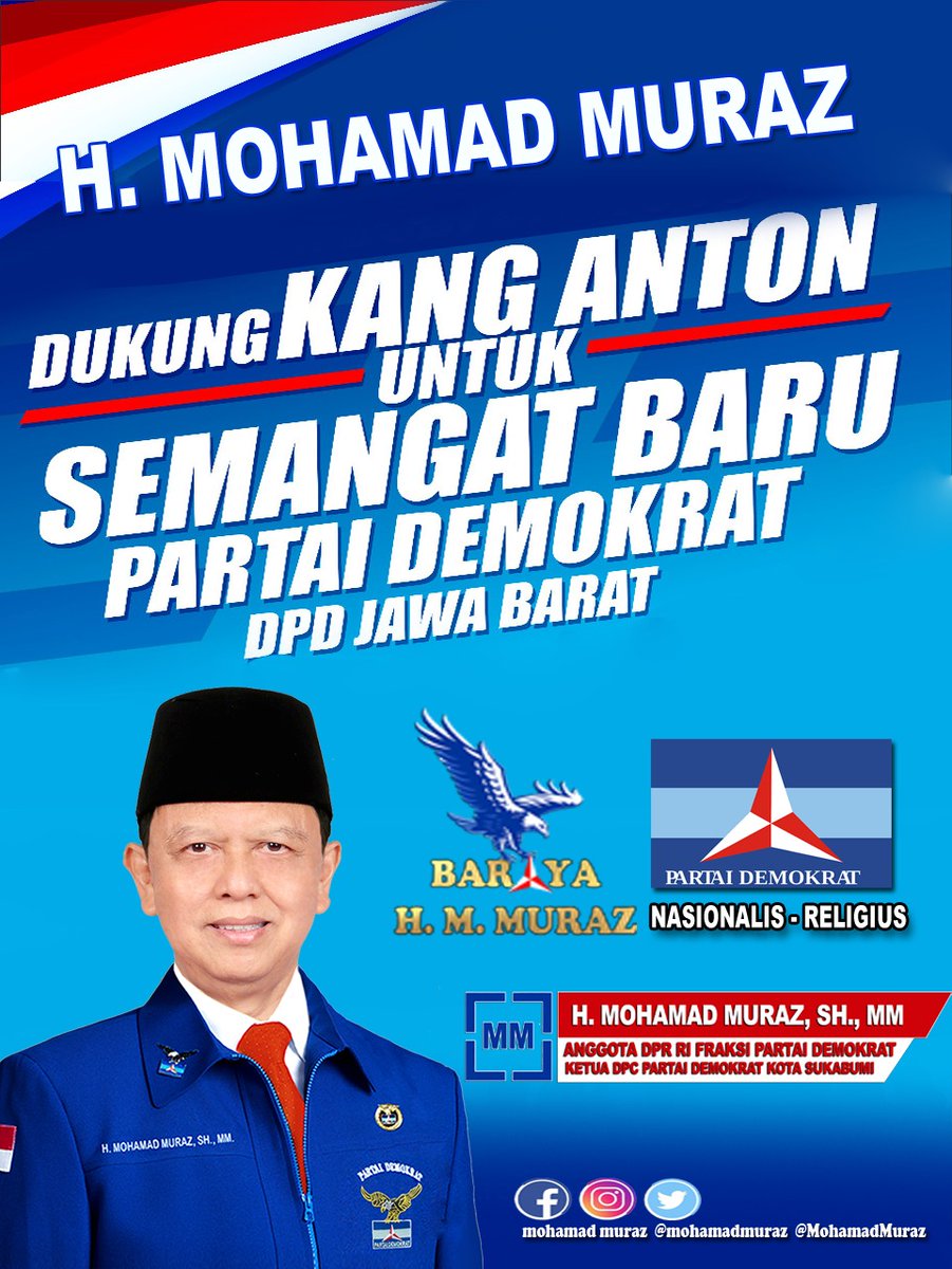 Antonsuratto1's tweet photo. Terima Kasih atas dukungan yang mengalir terus ke saya 🤝🙏 #musda #demokrat #jawabarat https://t.co/AgKPgjQ1Po