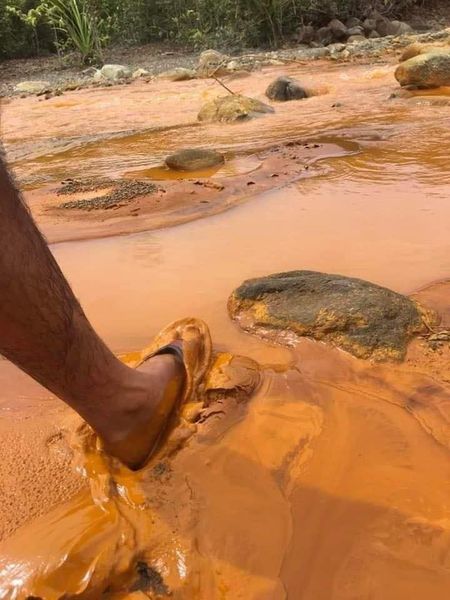 ernaldsj's tweet photo. Heeding the call of Laudato Si to listen to the cry of the poor and the cry of the earth and as an ecowarrior, we strongly condemn those responsible for killing Mapagba River, in Barangay Maputi, Banaybanay, Davao Oriental.
Help us #ReviveMapagbaRiver, therefore #StopMiningNow. https://t.co/REId7C4VZ6