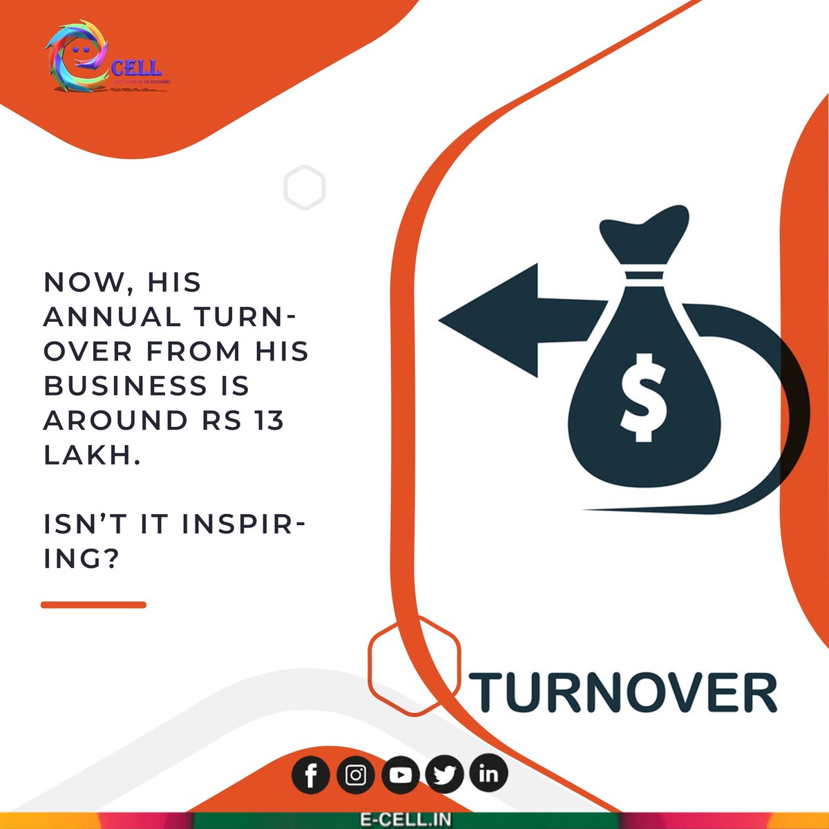 KietEcell's tweet photo. “Anything is achievable. Be positive, be enthusiastic, and project confidence.”
- Sarah Doukas
Started from Rs. 35 in his pocket, Veeral Patel is one such entrepreneur whose story inspires many young minds. Readout to find more!
#entrepreneur #ecell #Ghaziabad #startup #ecellkiet https://t.co/dzPOBAuwCM