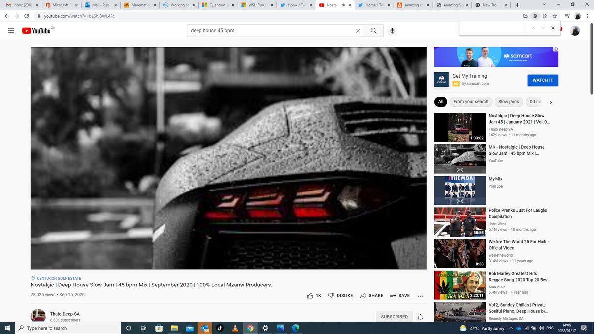 Nostalgic | Deep House Slow Jam | 45 bpm Mix | September 2020 | 100% Loc... youtu.be/bLShJ3WL4Fc via <a href="/YouTube/">YouTube</a>