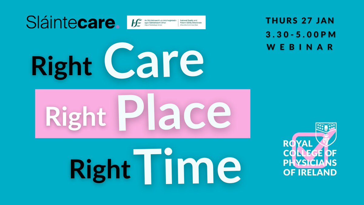📢 @RCPI_QI is partnering with @Slaintecare &amp; @NationalQPS for a webinar showcasing Quality Improvement projects undertaken as part of the 2021 Dip Leadership &amp; Quality in Healthcare + CHO Collaborative.

Register now for this free event ⬇️
us06web.zoom.us/webinar/regist…