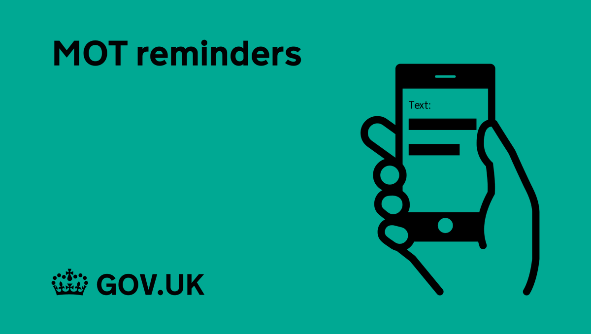 MOT reminders.