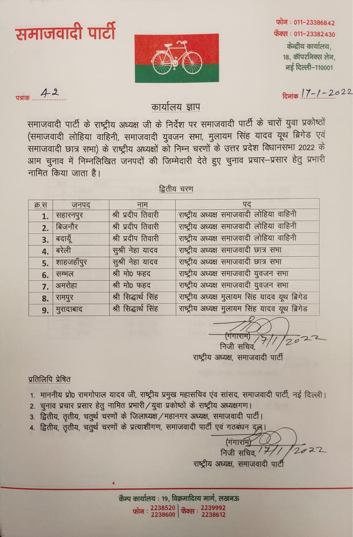 Samajwadi Party (@samajwadiparty) on Twitter photo 