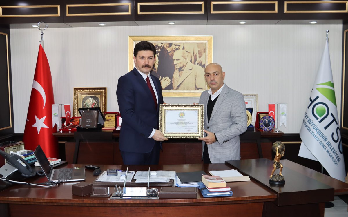 HGC’DEN GENEL MÜDÜR POLAT’A ZİYARET
Haberin detayları hgc.com.tr/haber/hgcden-g…
@Muhammed_ikbal_ <a href="/HatayHatsu/">Hatay Su ve Kanalizasyon İdaresi Genel Müdürlüğü</a> <a href="/temizyurekmedya/">Abdullah Temizyürek</a> <a href="/hataygc/">HGC</a> #10ocakçalışangazetecilergünü