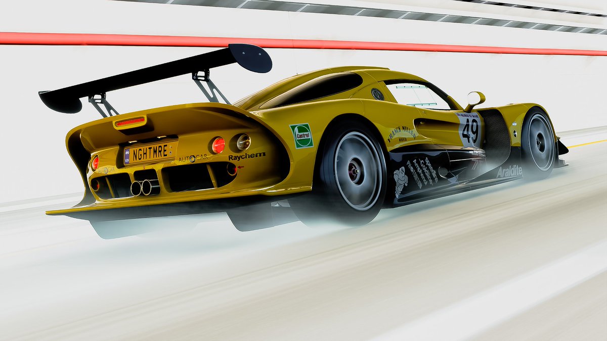 Macers_Media's tweet photo. The Lotus Elise GT1 (also known as the Lotus GT1 and known internally as Type-115 is a race car developed for grand tourer-style sports car racing starting in 1997

#ForzaHorizon5 #FH5 #VirtualPhotography #lotus 
@WeArePlayground @ForzaHorizon @lotuscars https://t.co/ZpqStsQsp0
